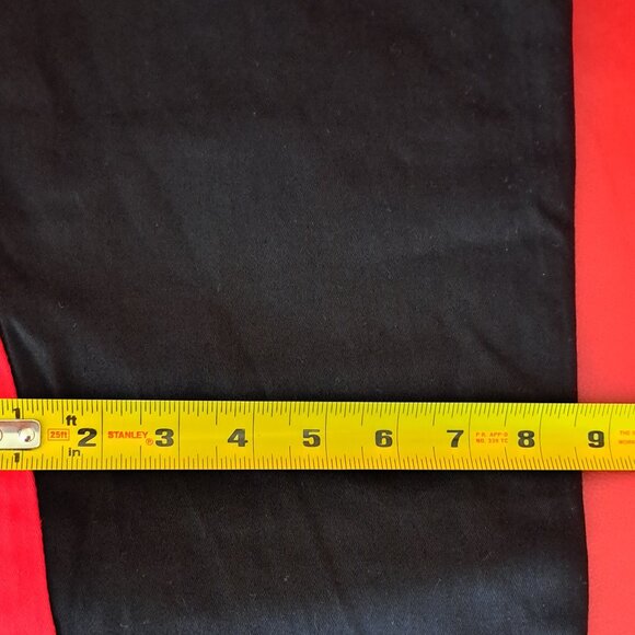 Fashion Nova MensTravis Twill Joggers Heavy Black and Red Cotton Pants Size XXL - Picture 8 of 10